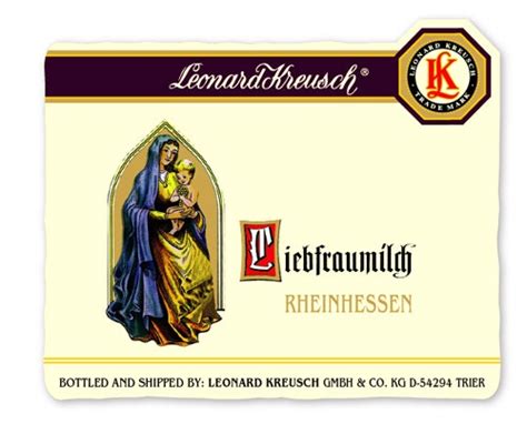 Leonard Kreusch 2020 Liebfraumilch White Rheinhessen Rating And Review Wine Enthusiast