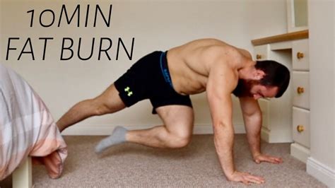 10 Min Home Fat Burning Hiit Workout No Equipment Killer Youtube