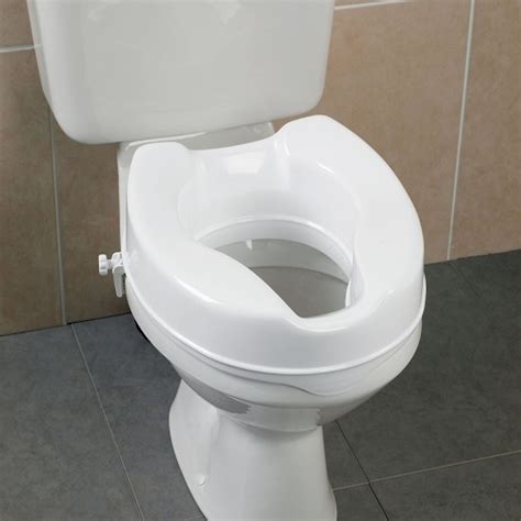 Raised Toilet Seat Without Lid Savanah 50mm 2 Easy Clip On