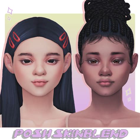 Nose Preset 25 27 Simbience The Sims 4 Skin Sims 4 Bo