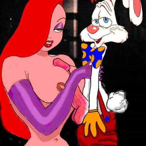 Rule 34 Female Human Jessica Rabbit Male Nipples Penis Roger Rabbit