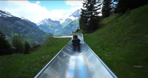 Forget Skis Slide Down This Swiss Mountain Instead Alpine Slide