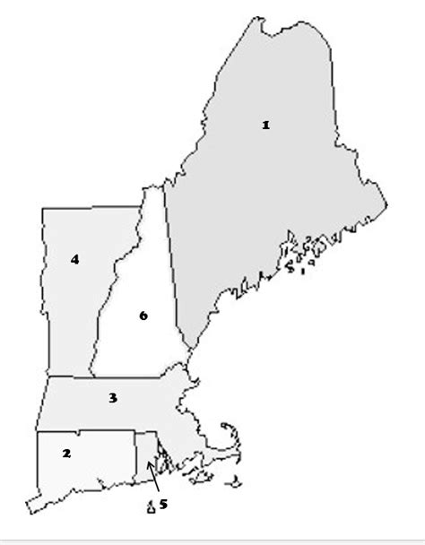 New England States Diagram Quizlet
