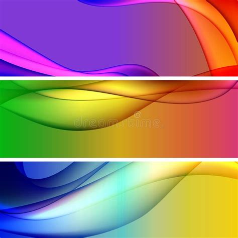 Colorful Abstract Backgrounds Stock Vector Illustration Of