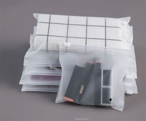 Sock Underwear Plastic Bag Frost Ziplock Bag Shenzhen Comofaje Electronic Coltd
