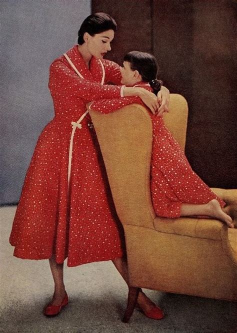 Back When Mother Daughter Fashion 1950s Fashion Photography Vintage Mom