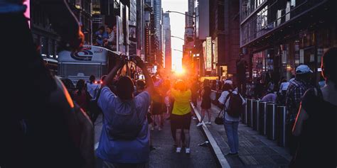 Manhattanhenge 2024 El Evento Natural Más Especial De Nueva York