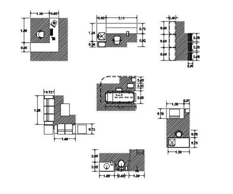 Autocad Drawing Of Bungalow Elevations Cadbull