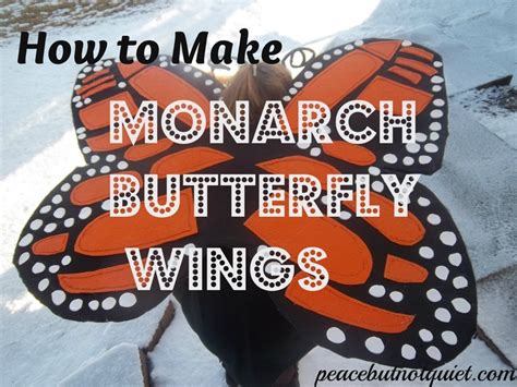 Butter 884 All New How To Make Monarch Butterfly Wings