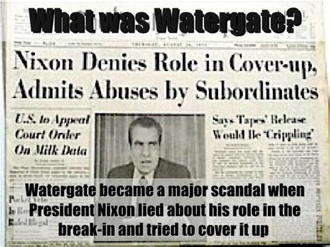 Watergate Scandal Timeline Timetoast Timelines