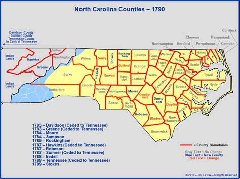 Nc Map With County Lines And Roads United States Map