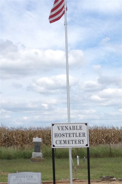 Venable Hostetler Cemetery En Chillicothe Missouri Cementerio Find A
