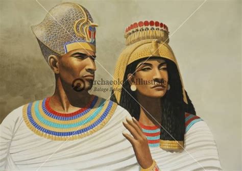 Ramses Ll Et Nefertaris Bible Illustrations Egyptian History Queen
