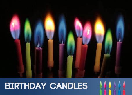 This could tell them that you never forget their special day and always wishes for them! Colorflame - Official Site - Birthday Candles, Lighters & More