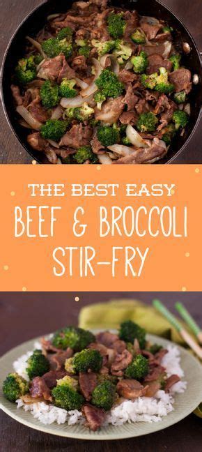 The Best Easy Beef And Broccoli Stir Fry Recipe Easy Beef And