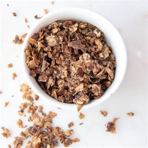 Place in the fridge to fully harden for at least 3 hours. Chocolate Tigernut Granola (AIP, Paleo, Vegan, Nut-free ...