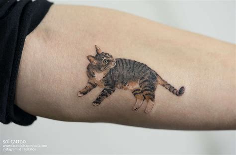 10 Adorable Cat Tattoos You Will Want Inked On Yourself Awesome