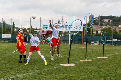 Britains Victory Over Ireland In Harry Potter Quidditch Match Daily