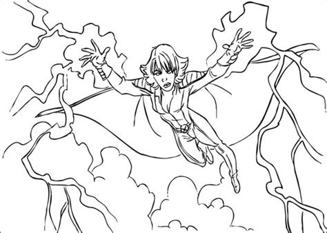 Aux fans de mangas, ou de dessins. Coloriages coloriage de tornade - fr.hellokids.com