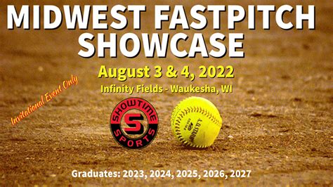 Midwest Fastpitch Softball Showcase The Official Website Of Showtime