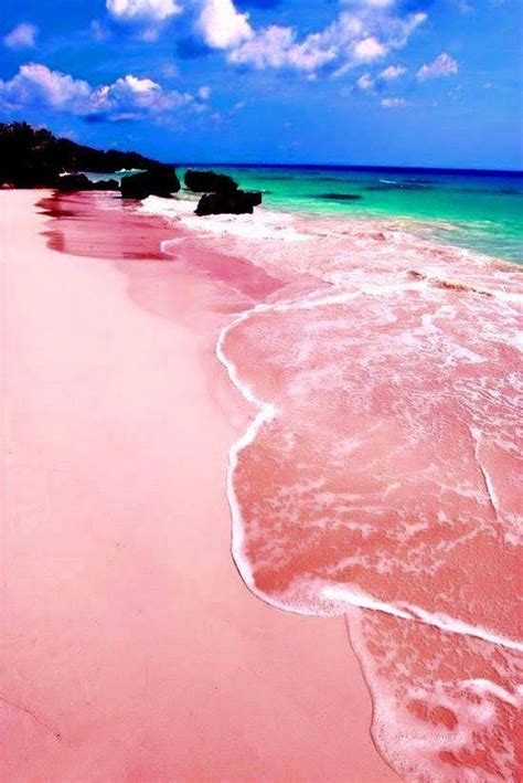 Descubre La Arena Rosa De Pink Sand Beach En Las Bahamas