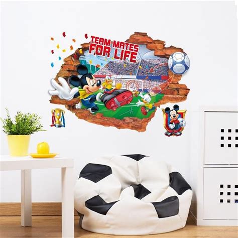 Disney Mickey Mouse Peel And Stick Wall Stickers The Treasure Thrift