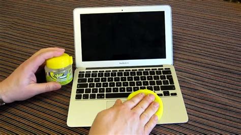 Don't forget to clean your external mouse, if you have one. Cyber Clean laptop and keyboard - Apple MacBook Air. How ...