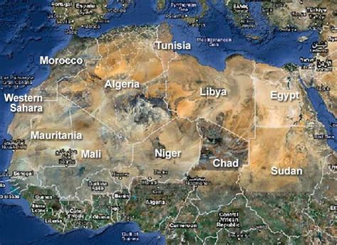 The Sahara Desert Location Landscape Water And Climate Sahara