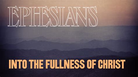 The Fathers Purpose Ephesians 11 6 Bradley Bell — Antioch Church
