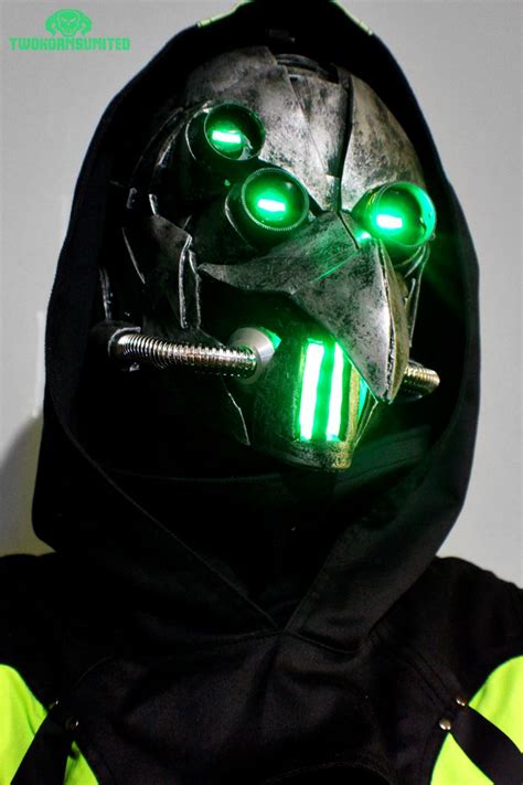 Dr Zeddicus Verruckt Steampunk Mask Doctor Mask Plague Doctor Mask