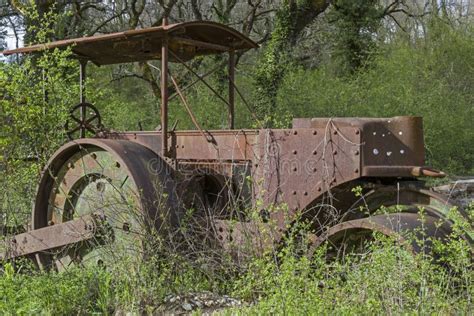 Forgotten Old Road Roller Grass Stock Photos Free And Royalty Free