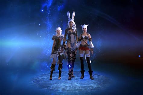 Height Comparison for Max Height Miqote/AuRa and Min Height Viera : ffxiv