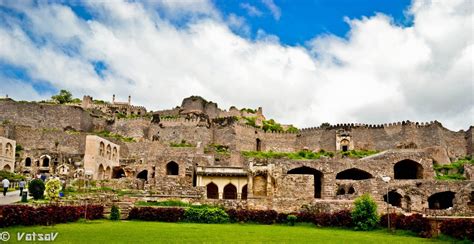 Golconda Fort Built In 1600s Andhra Pradesh India South India Tour Packages South India