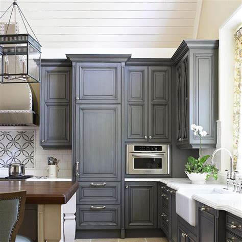 As a result, many homeowners are looking at free standing kitchen cabinets as very good alternatives. Kitchen Cabinets with Furniture-Style Flair | Traditional Home