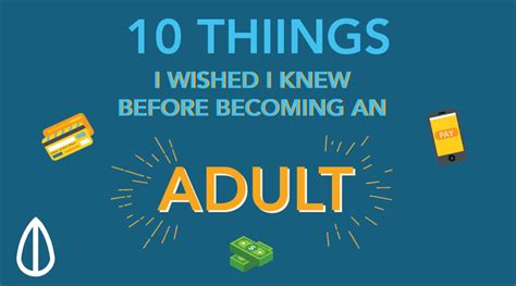 10 things i wished i knew before becoming an adult