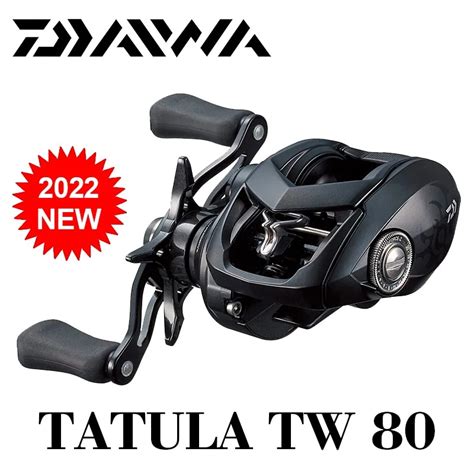 2022 Original DAIWA TATULA TW 80 7 1BB Baitcasting Fishing Reel TWS