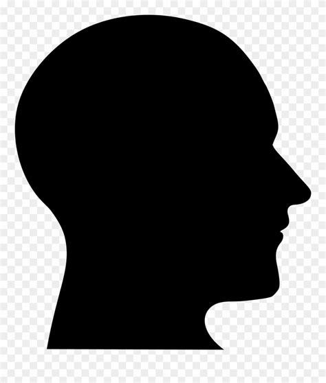 Big Image Human Head Silhouette Clipart 1285740 Pinclipart