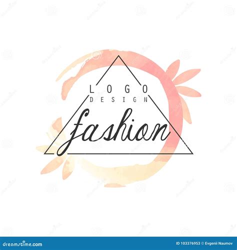 Diseño Del Logotipo De La Moda Insignia Para El Boutique De La Ropa