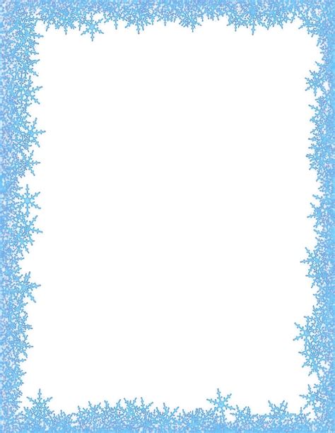 Blue Frame Christmas Png Clip Art Library
