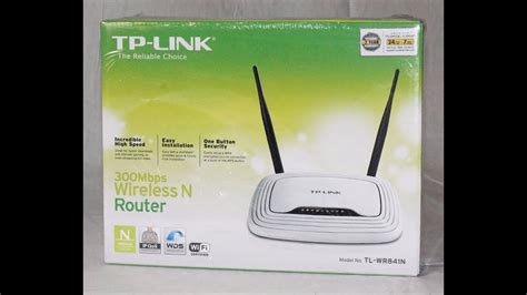 Tp Link Wr841n 300mbps Wireless N Router Youtube