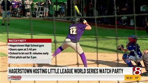 Hagerstown Hosting Little League World Series Watch Party Youtube