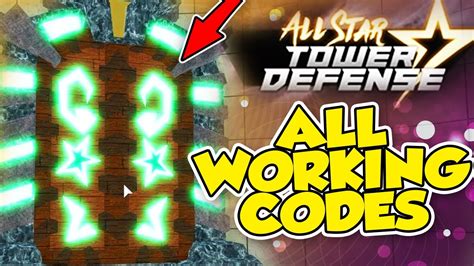 The codes keep changing on a regular. *ALL NEW CODES* ALL STARS TOWER DEFENSE - ROBLOX - YouTube