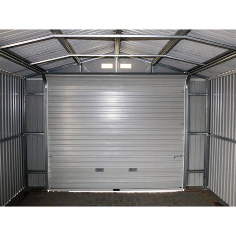 Duramax 12x20 Gray Metal Storage Garage Building Kit 50951