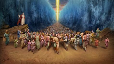 【bible Storie】exodus 14 Parting The Red Sea