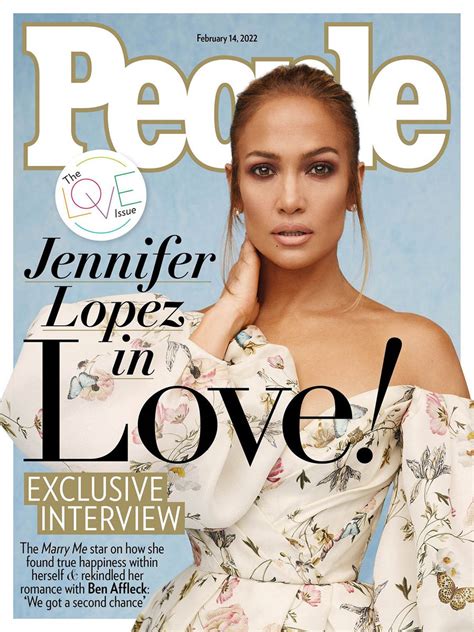 Jennifer Lopez Promotes Her Love With Ben Affleck Ahead Of Release Of Marry Me With People Cover