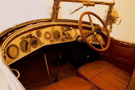 Vintage Car Interior Photograph By Ankit Sharma