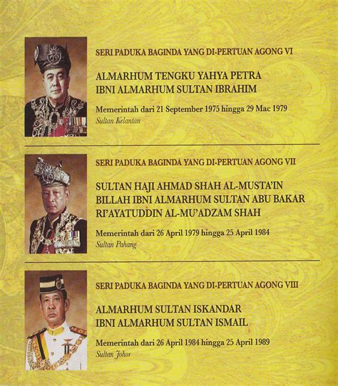 Malaysia telah melakukan pemilihan raja sejak merdeka dari inggris pada 1957. SERI PADUKA BAGINDA YANG DIPERTUAN AGONG Payung Negara