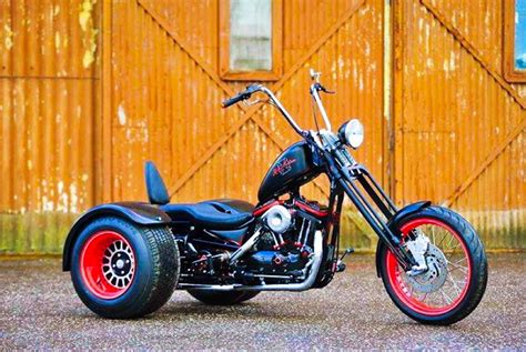 Custom Harley Davidson Sportster Based Hotrod Inspired Trike Custom