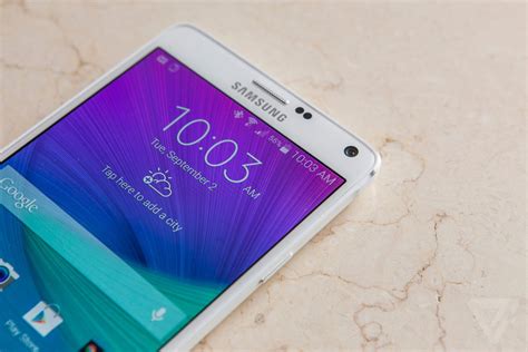 Samsungs Galaxy Note 4 Is The Phablet Refined The Verge