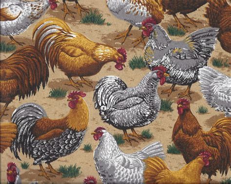 You may print and use the instructions and tutorials on this blog to make items for yourself, for donation, or for sale. 1 Yard Chicken Rooster Print Cotton Quilt Fabric VIP - Fabric